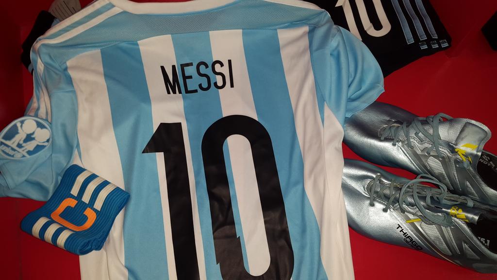 Argentina's tweet photo. #FinalCA2015 ¡A romperla! http://t.co/beV4Q07Jo9