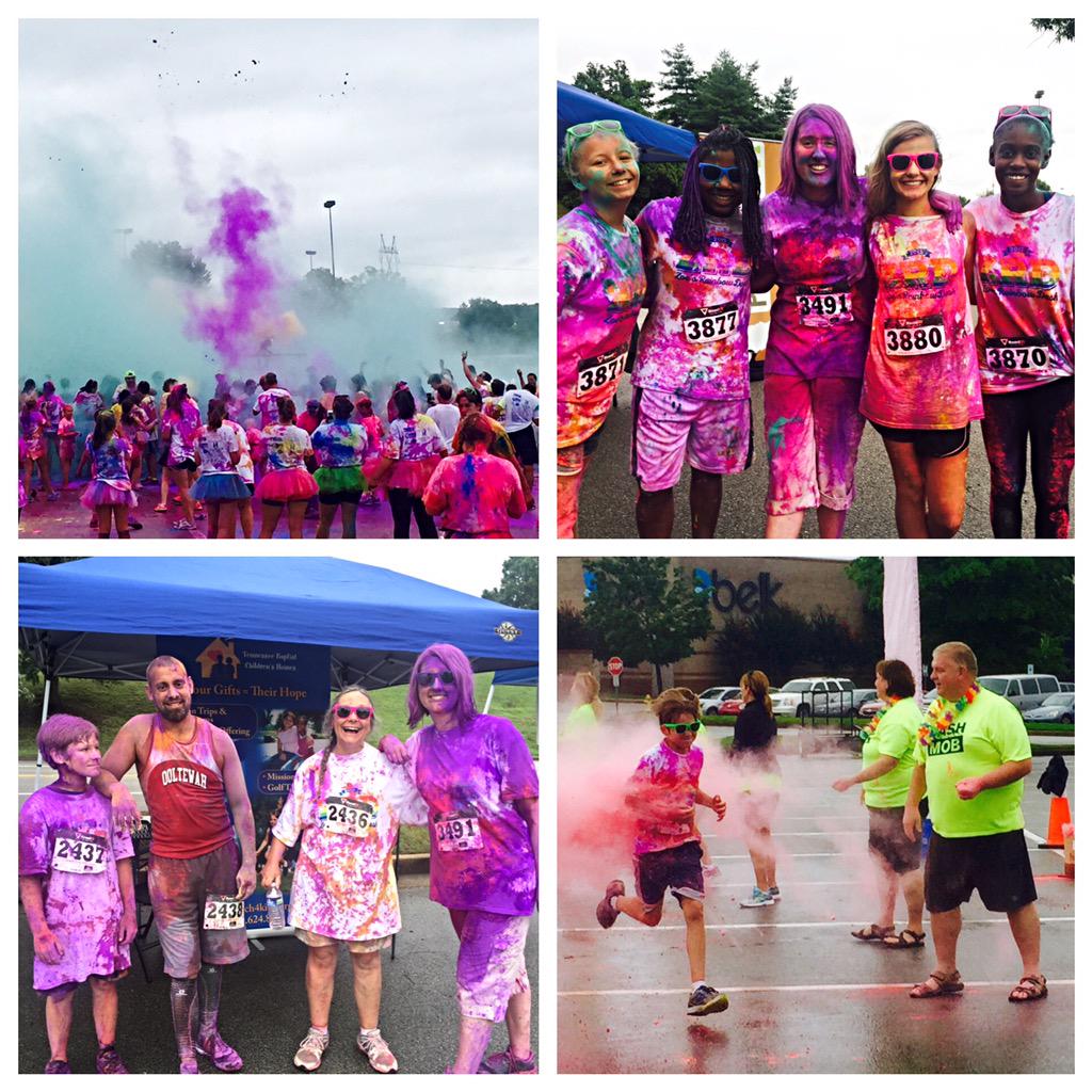 paddison116's tweet photo. Our @TBCH kids &amp; staff had a great time running &amp; volunteering @rainbowdashZoe 5K today! Great event! #zrd2015 http://t.co/hTmrYHdgbV