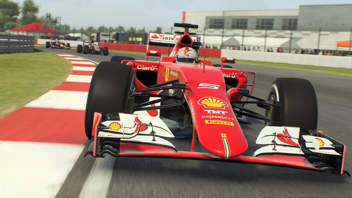 F1's tweet photo. This time next week, drive @SilverstoneUK for yourself. #F12015 from @Formula1game is released on 10 July. #BritishGP http://t.co/P7lLZOsPAB