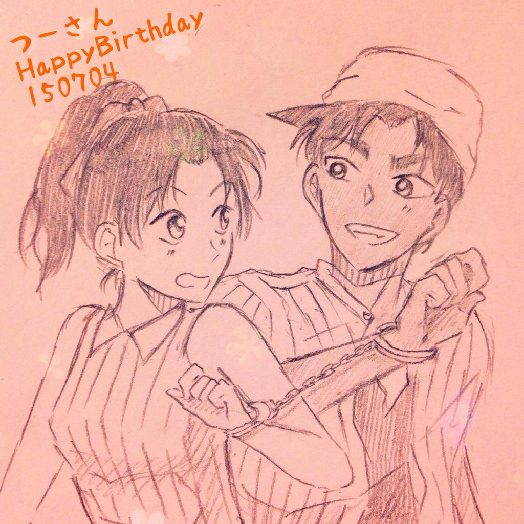 @tsu_nl アアアつーさんお誕生日おめでとうございました…!普通に間に合わなかったですが僭越ながらお祝いさせてください!どうぞこれからもたくさんお話できると嬉しいです🙏 