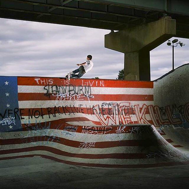 Eli Reed showing his Stars and Stripes! Happy 4th! Photo: <a href="/zandertaketomo/">zandertaketomo</a> #organika