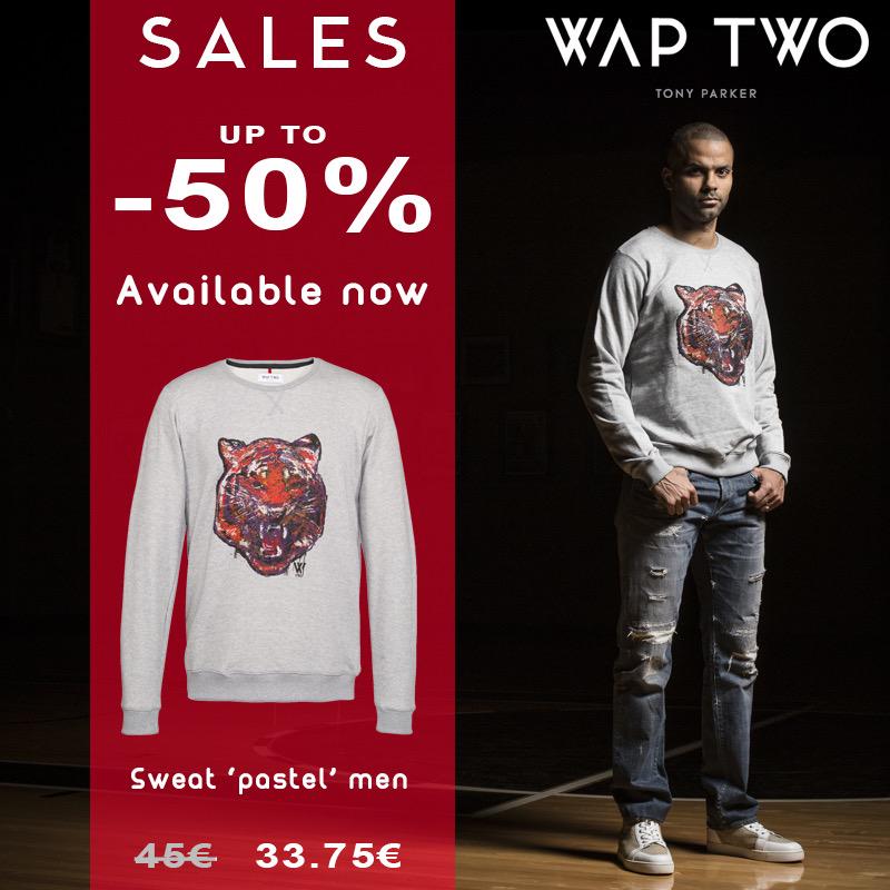 tonyparker's tweet photo. Le sweat "Pastel" et toutes les nouveautés @WapTwo Homme/2015 sont en soldes sur http://t.co/TPpDPmI4n0! #WapTwo http://t.co/rh1xHYad7O