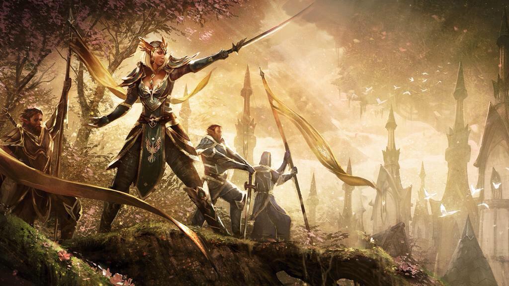 TESO_ES's tweet photo. Queen Ayrenn de Aldmeri Dominion. http://t.co/WPXygs6kSM