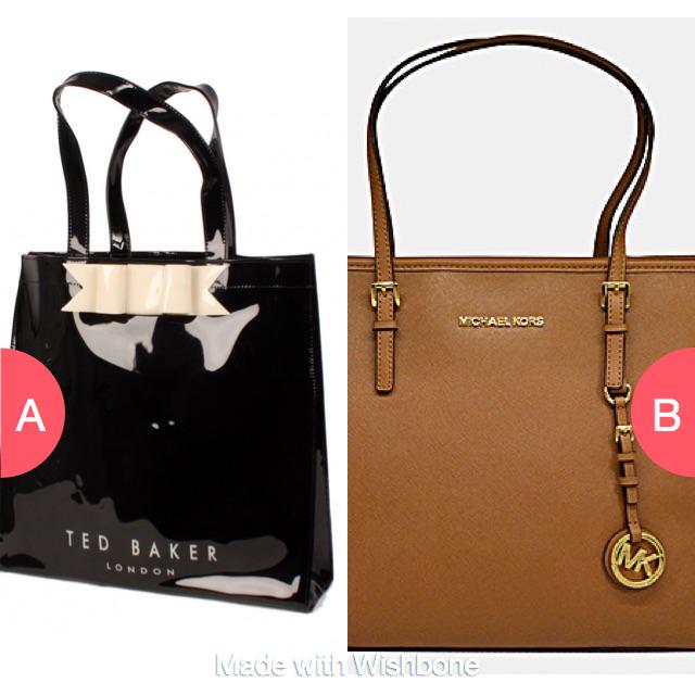 pointlesskatiee's tweet photo. Ted Baker or Michael Kors http://t.co/XIYybsz03p http://t.co/Z98PKFAotQ