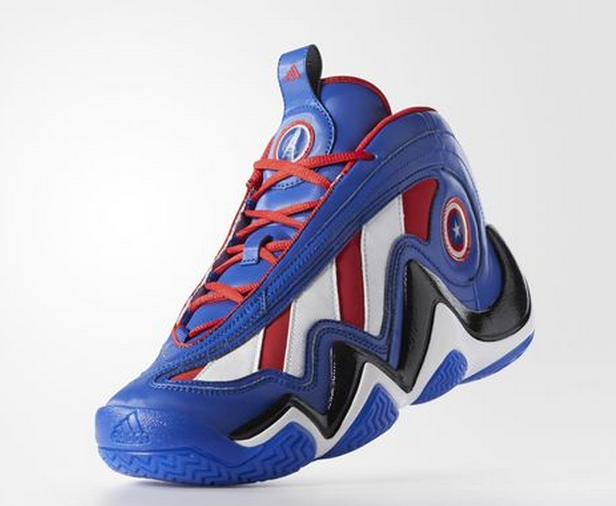 SneakerShouts's tweet photo. The @AdidasHoops Crazy 97 "Captain America" is NOW available on Adidas here -> http://t.co/WSuLzFlCdc http://t.co/3Nc5MpC4sY