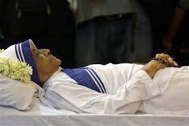 rajeevian's tweet photo. Sister Nirmala #RIP http://t.co/w1gxD4No1c