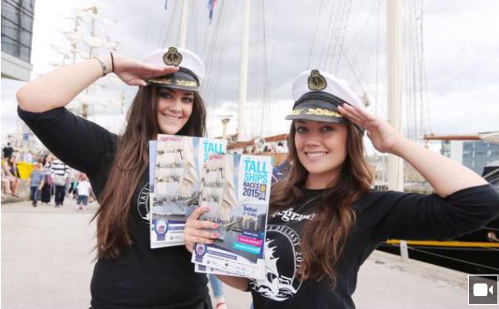 astutestaffing's tweet photo. Big day at the Tall Ships, Belfast. Not long until the race commences - #astutestaffing http://t.co/8V5RjJDYqS