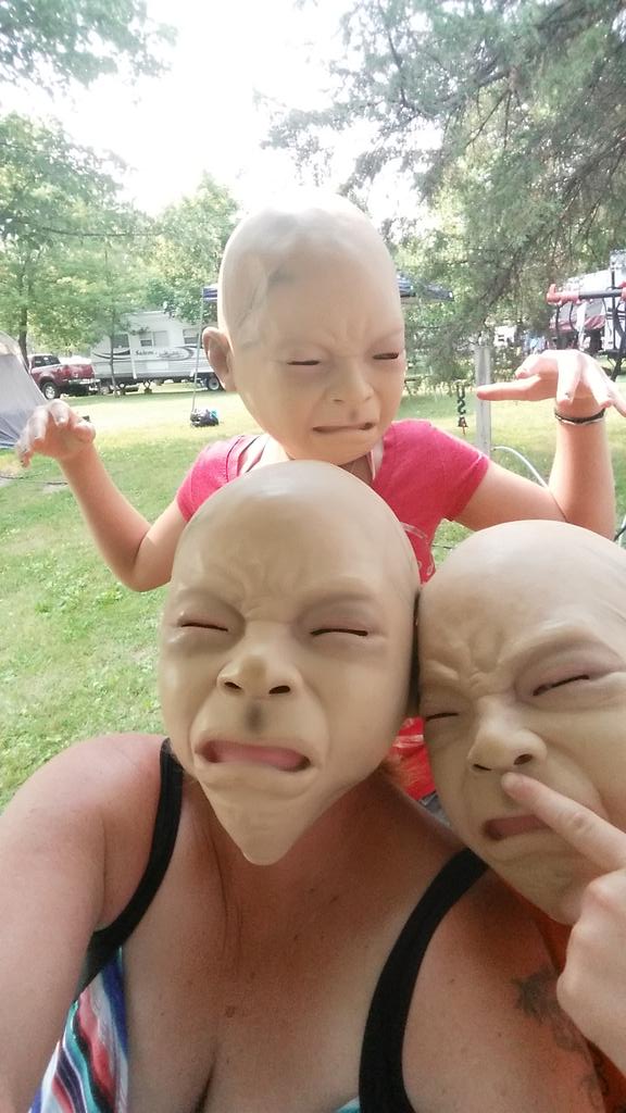 goatsinkitchen's tweet photo. Baby invasion at the campground!  These were the best gifts ever! http://t.co/IF7XtQeNL2