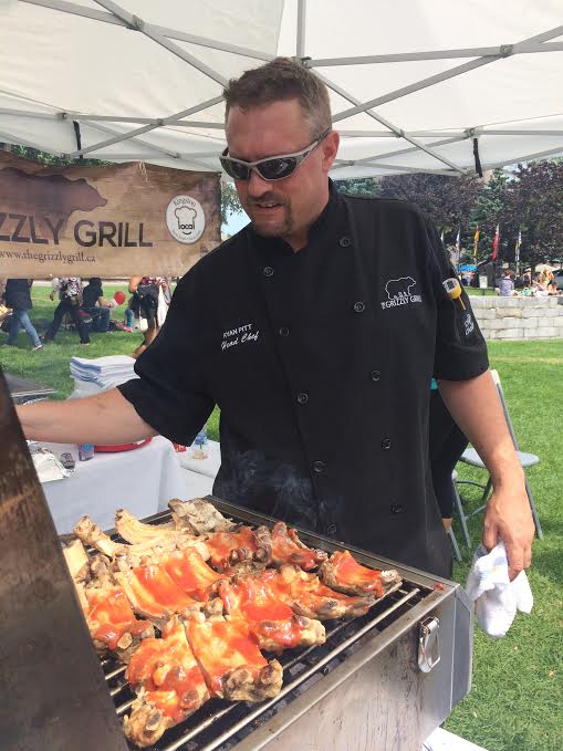 THEGRIZZLYGRILL's tweet photo. Taste Of Kingston today-come and get some at Confederation Park! We'll be there until the ribs run out:) #tasteofygk http://t.co/2g1vSNLsta