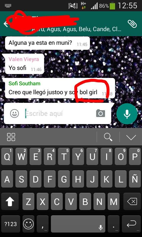 SextaAGeba's tweet photo. Faltas de ortografía de Sofi Southam parte 2 http://t.co/8QATSW900q
