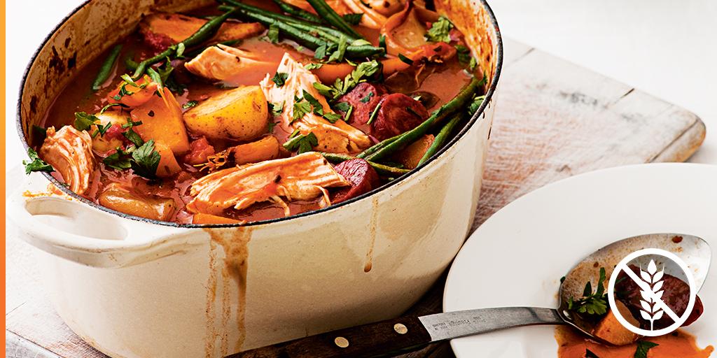 sainsburys's tweet photo. Wondering what to cook for gluten-free friends? This hotpot is spot on! #DinnerPartyProblems http://t.co/SThRbYRclf http://t.co/W9sbRhqrhK