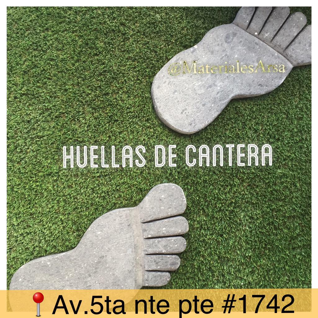 MaterialesArsa's tweet photo. Contamos con estas bellas huellas de cantera para decorar exteriores. ¡Te esperamos! http://t.co/LqGaBQYtAo