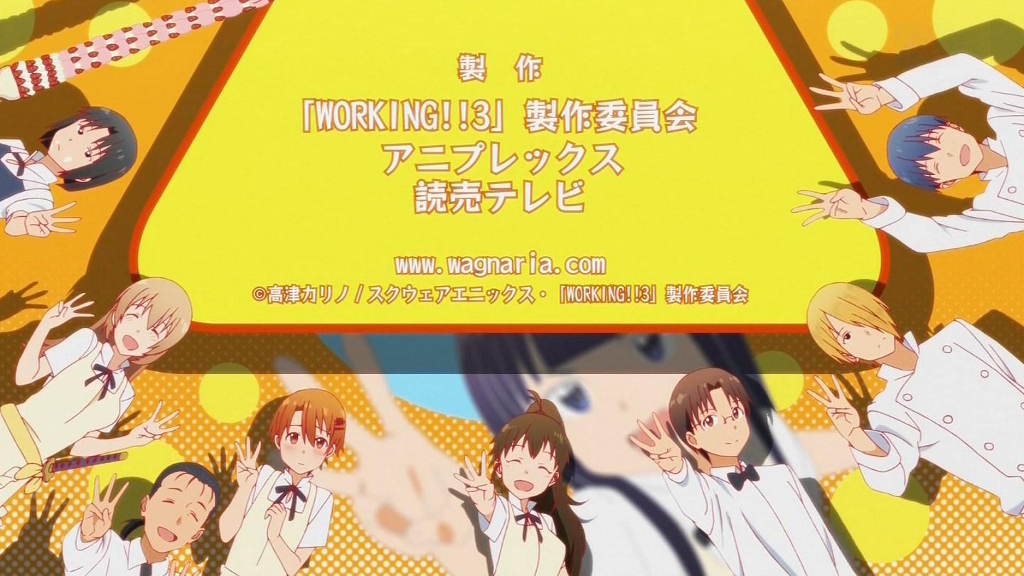 さむわんわんわん アニメ3期 Working 第1話 ワグナリア戦線異状なし 画像 感想まとめ Working が帰ってｷﾀ ﾟ ﾟ Http T Co Y129mwhcln Wagnaria Http T Co Ejooflt755 Twitter