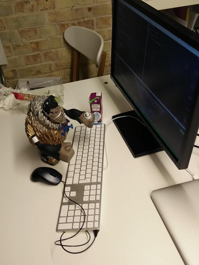 ifraixedes's tweet photo. Automatising the coding part of our #AFHackFestival project meanwhile we rest http://t.co/PuZB5WN3oq