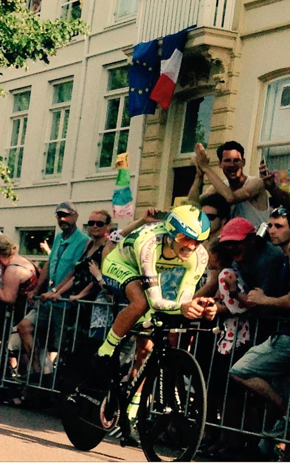 Contador op de Biltstraat! #Tourdefrance2015 #Utrecht