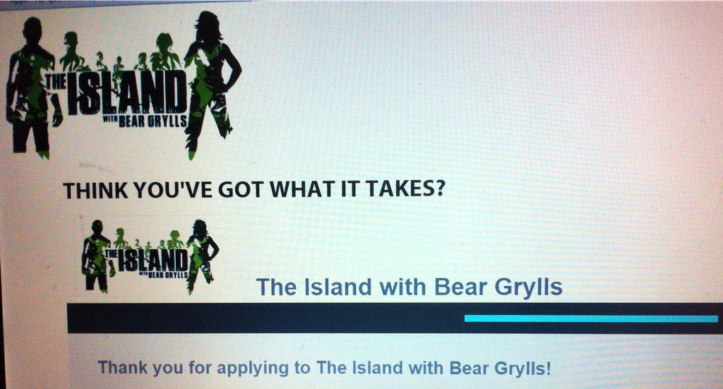 SharonRobertsUK's tweet image. I've successfully applied for  @BearGrylls #TheIsland @Channel4 @BAFTA @EndemolShineUS @endemolshine #resiliency :-)