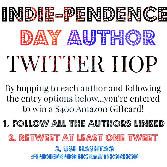 slscottauthor's tweet photo. $400 GIVEAWAY #IndiePendenceAuthorHop Follow the rules on photo for chance to win! #TwitterHop http://t.co/rpjVUfx4IE http://t.co/gYNnfsxo7F