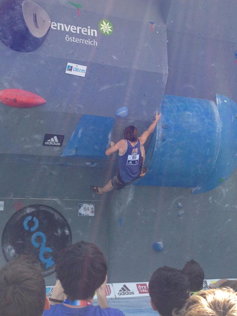 peakprofitness's tweet photo. JackRamsden mid #crux at #LagenfeldEYC #maleyouthb #qualys @JuniorBoulderGB http://t.co/NPr5hDK53p