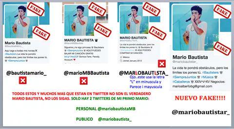 mtcindy_'s tweet photo. ¡¡Fakes!! Tengan cuidado con los fakes solo hay 2 cuentas oficiales de Mario ❤ http://t.co/cJA64D4lJC