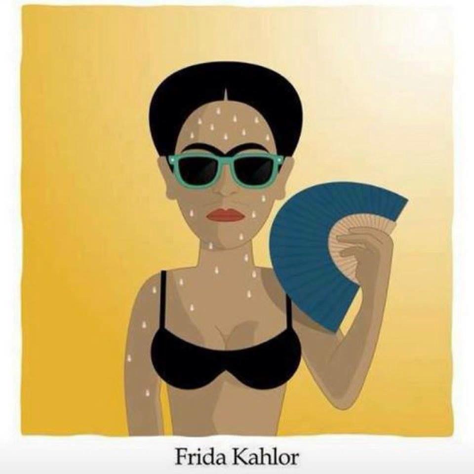 LaMalhablada_'s tweet photo. Que no te detenga el calor y disfruta del #microteatro de 20h a 23:05h y de 00h a 1:30h #sesiongolfa #FridaKahlo http://t.co/5aYh50Z825