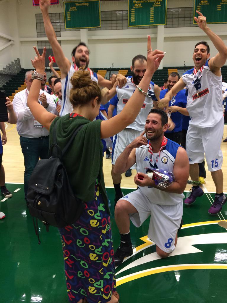 Stavros was double #winning on Tues: a gold in basketball &amp; Sophia's hand! Congrats! ❤️ <a href="/fairfax2015/">FAIRFAX 2015</a> #Greek #love
