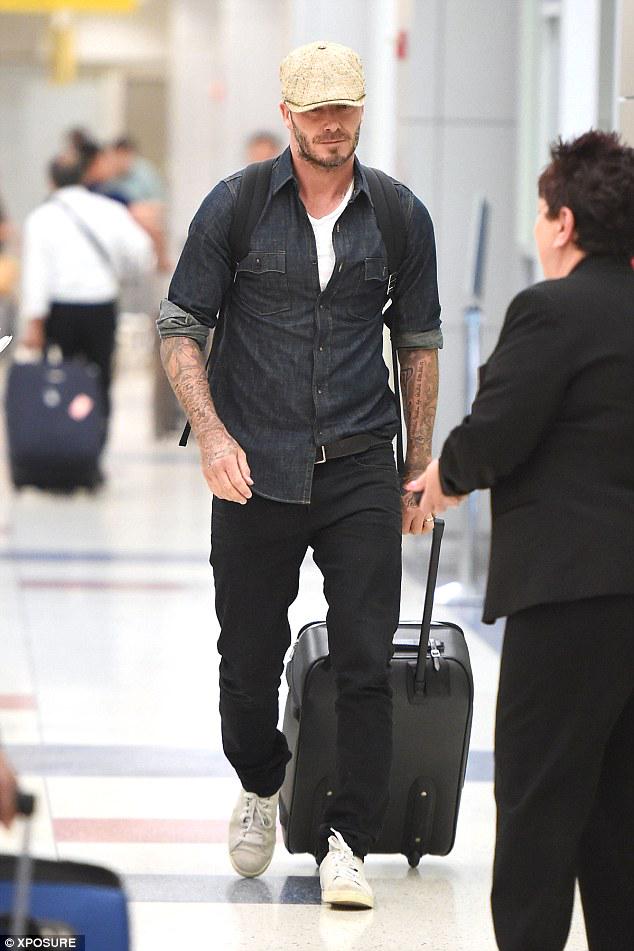 Daily Mail Celebrity on Twitter: "David Beckham jets back to every inch perfect http://t.co/3qT3PZB6b6 http://t.co/eTR2N3eLKD" / Twitter