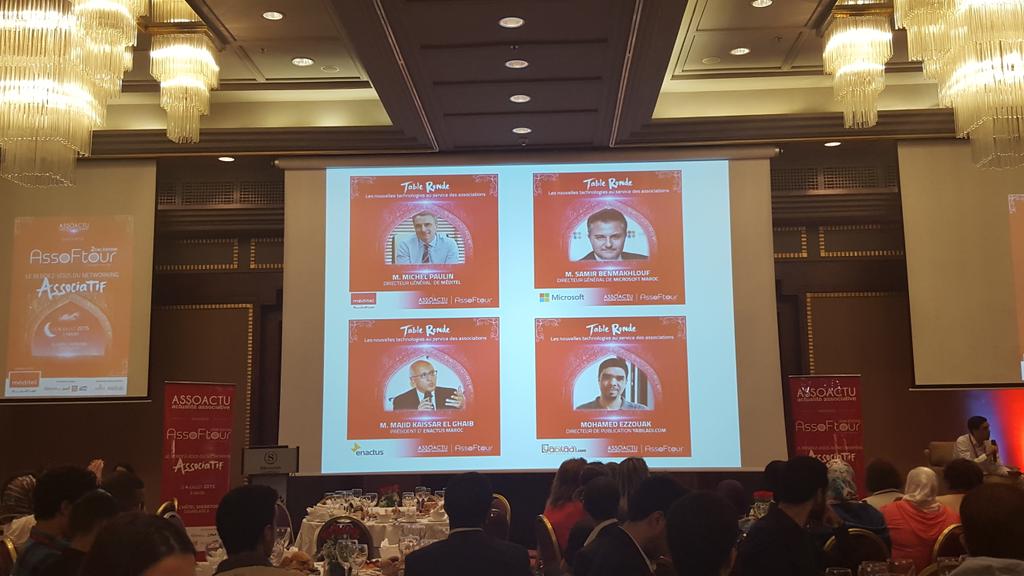 garfaoui's tweet photo. Les intervenants du table ronde #AssoFtour avec @michel_paulin @samirben68 @BouchtaJebli et Majid Kaissar El Ghaib http://t.co/qra977vL1J