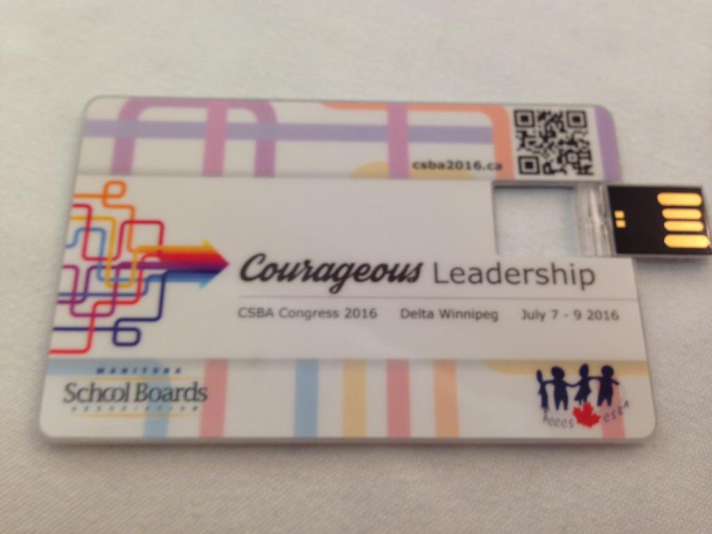ChristineYH's tweet photo. Brilliant. #MSBA promoting next year's #CSBA Event at #CSBA2015. Friendly Manitoba. USB cards. #nice #csba2016 http://t.co/cl20UM30yP