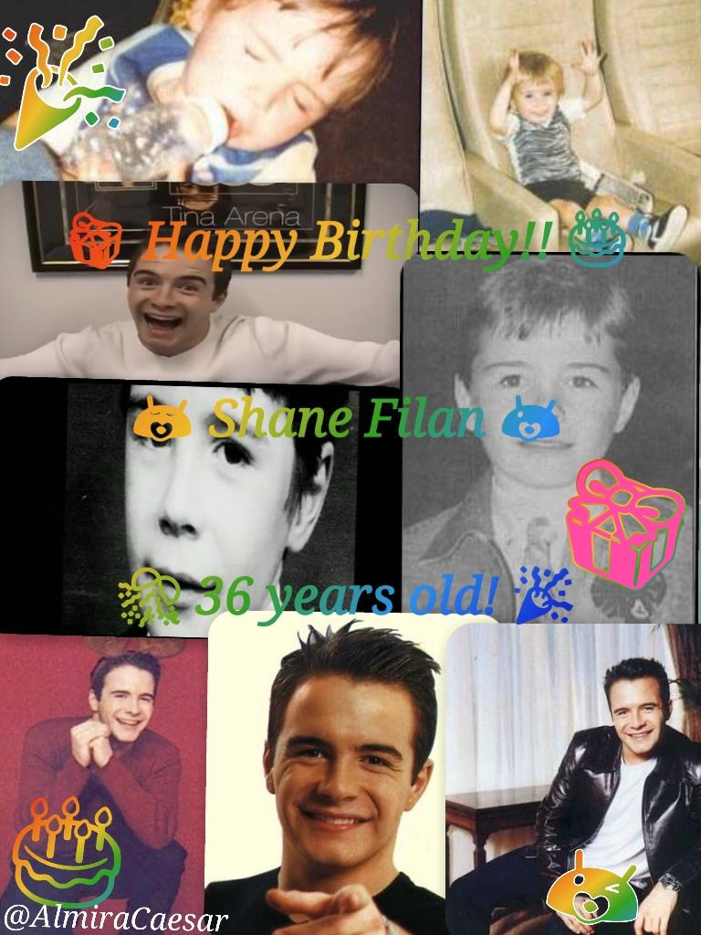 Happy birthday shane filan. 36 years old! Wish you all the best my idol   