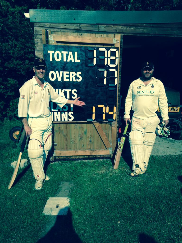 <a href="/The_ReynaldCC/">Acton Reynald CC</a> openers Keith Sambrook 112 no and Ian Fox 44 no smash a 178 partnership to beat Coton Hall by 10 wkts