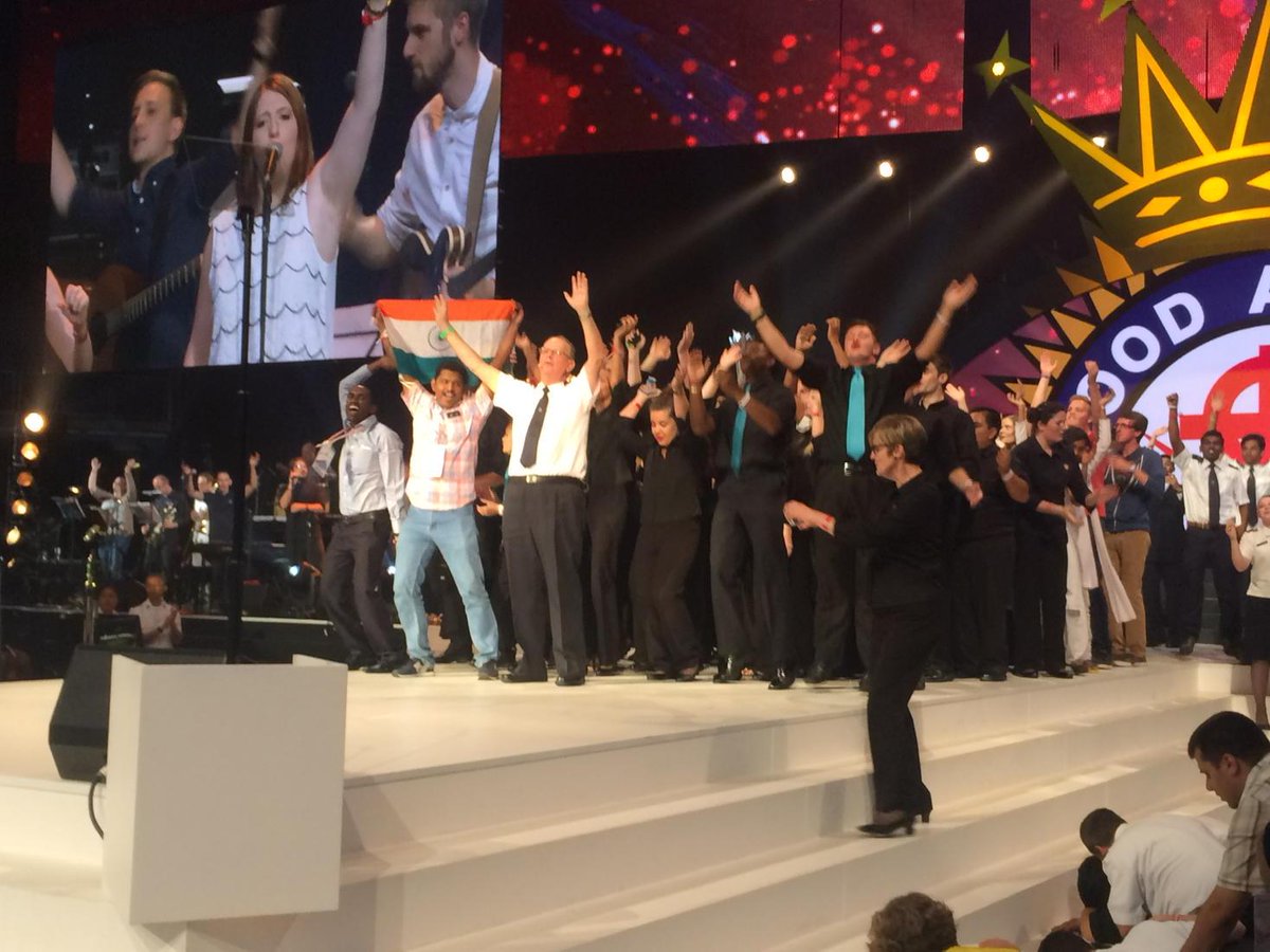 <a href="/GeneralAndreCox/">General André Cox</a> celebrates shakes up the house with the Youthful Army May God bless our young people #Boundless2015