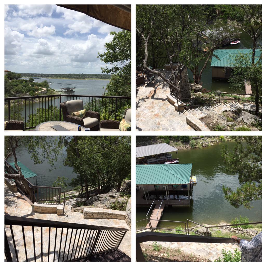 LittleBit323's tweet photo. Follow the yellow brick road ... #laketravis #viewfrom5ft2 #happyfourth #heeeerefishyfishy http://t.co/XTd4BX2bzz