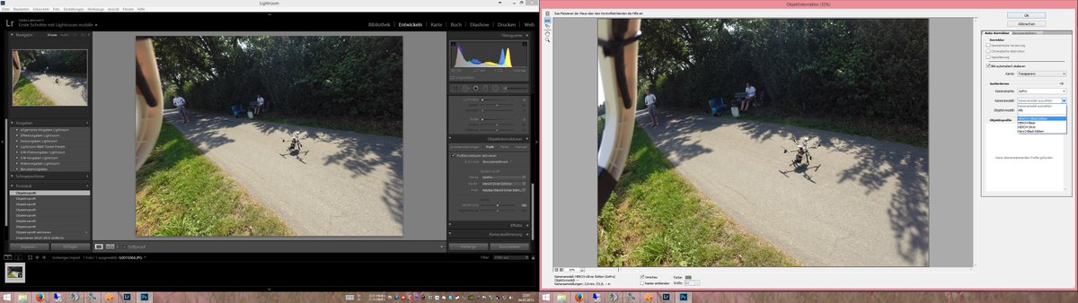 Jan Rockahr Was Ist Da Los Bei Adobe Keine Objektivkorrektur Fur Die Gopro Hero 3 Silver Photoshop Lightroom Http T Co B0mx7m2ojc