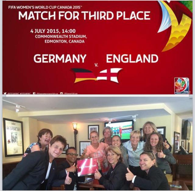 verapauw's tweet photo. #LiveYourGoals with #FIFAInstructors by watching #GER-ENG together.  Great! http://t.co/CwF3TuxxvD