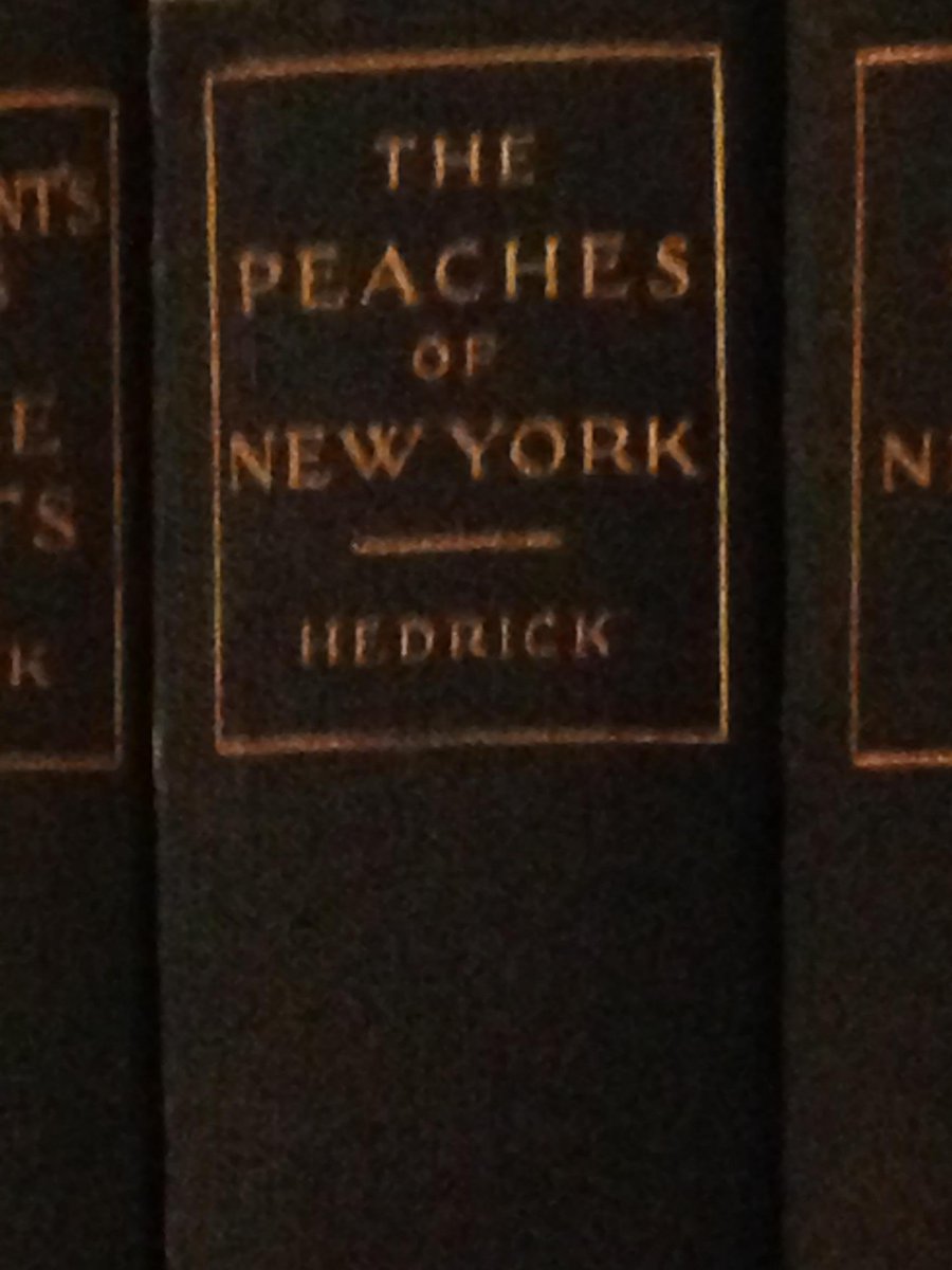 TRgravesite's tweet photo. In Gifford Pinchot's library: 1,000 pages on New York peaches. http://t.co/f88xk5JpcW