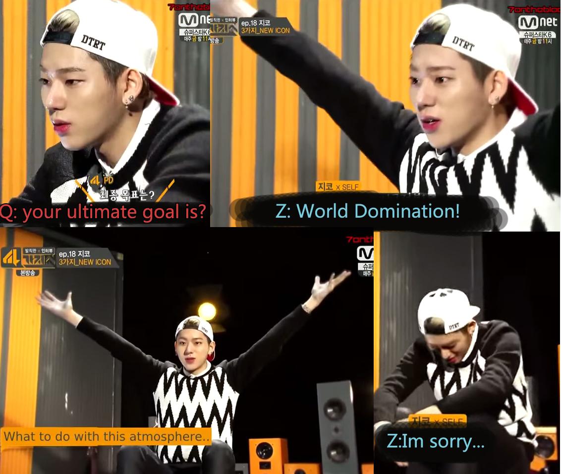 RememberBlockB's tweet image. When Zico revealed his ultimate goal