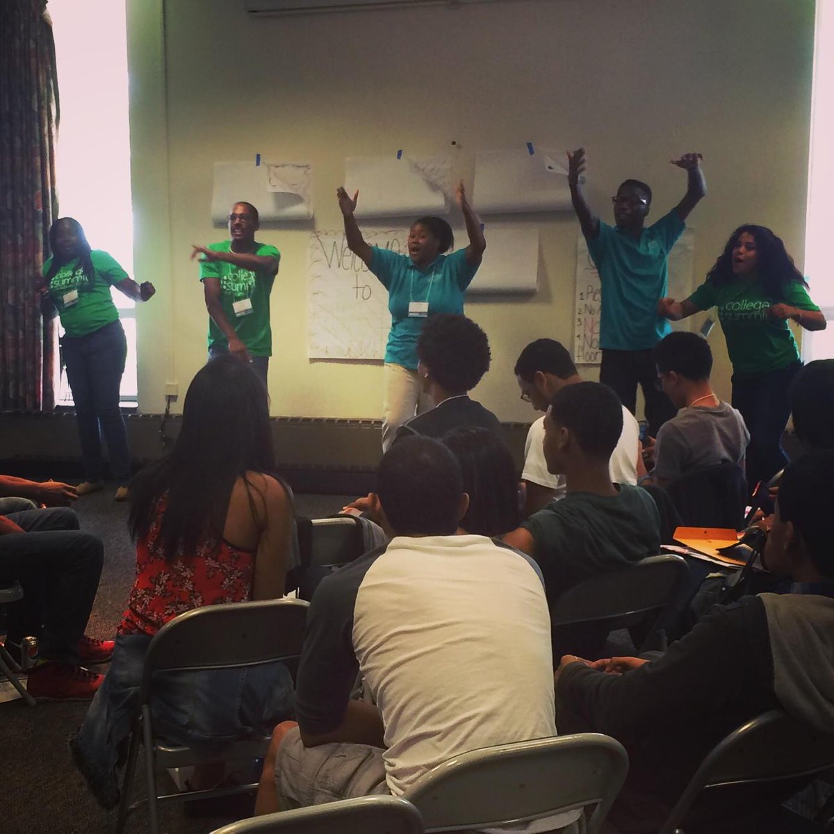 PeerForward's tweet photo. #MT4D #CSWorkshops15 #CollegeSummit http://t.co/90mbnzh1EL