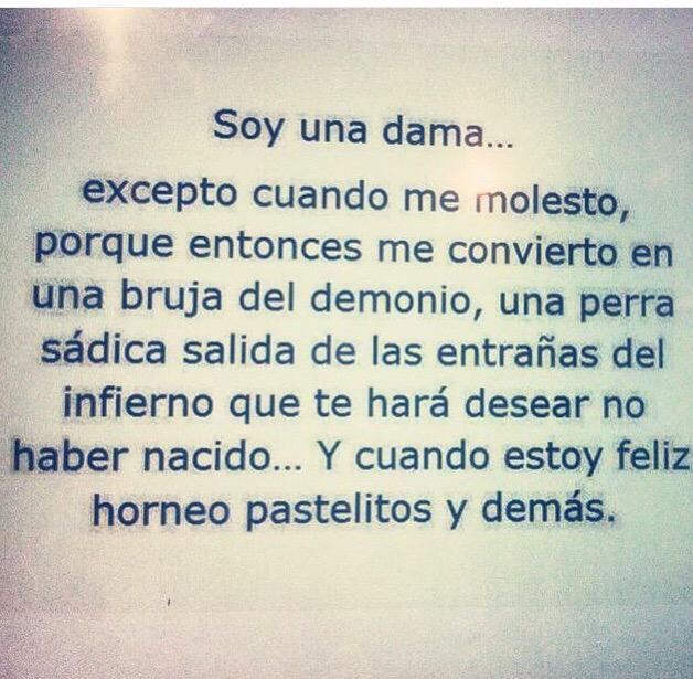 Por si a alguien no le había quedado claro... 😈