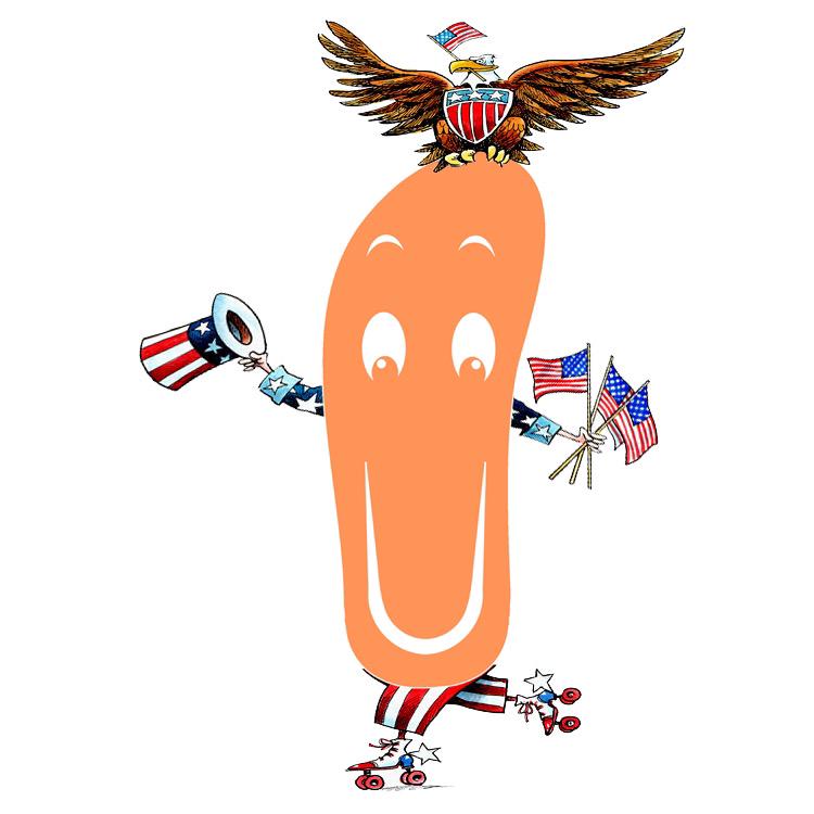 flopstrap's tweet photo. happy 4th of july! 🇺🇸 #flopstrap #4thofjuly #america #independenceday #americanflag #redwhiteandblue #floppy #itson http://t.co/IO8wRORcMS