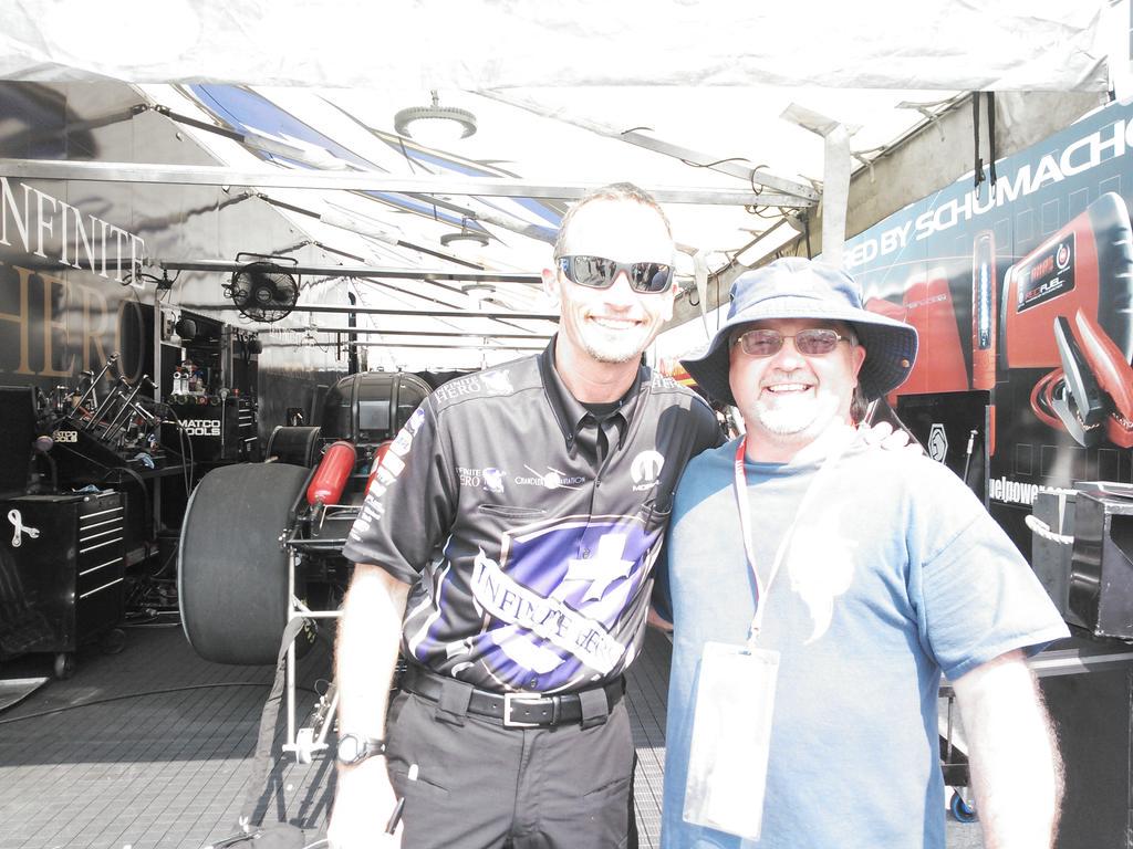 boulden43's tweet image. Had a laugh with #fastjack today. Nice guy with a great sense of humor.