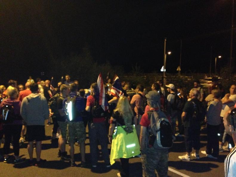 supportthewalk's tweet photo. Ready to go. #midnighttomorning http://t.co/Xa7A0qHoLe