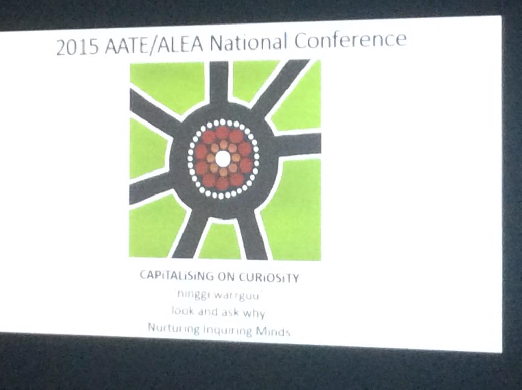 Borto74's tweet photo. Capitalising on Curiosity. Leading literacy across Australia. #PALLS2015 #EngLit2015 @APPAvoice @AGPPA2000 http://t.co/cZOAF0S5Fr
