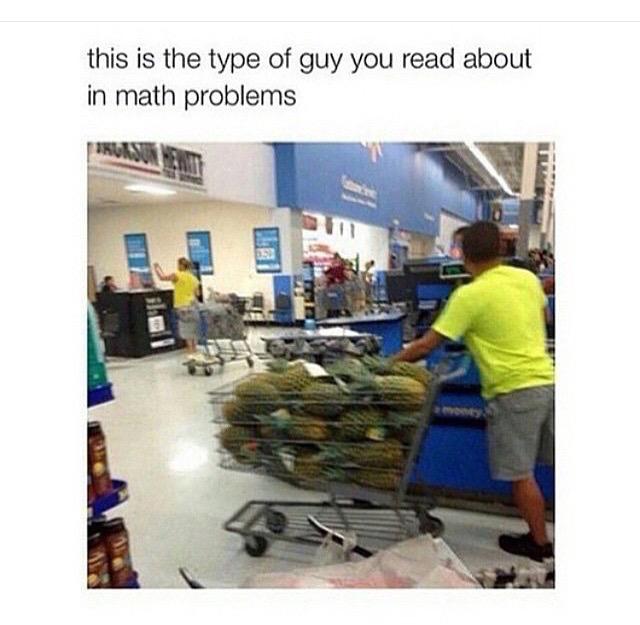 SnowBunnyPriss's tweet image. Now that&apos;s funny!!! This is the guy you read about in #MathWordProblems