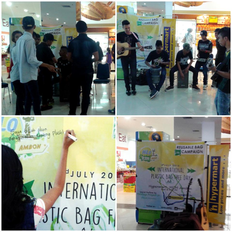 Egenlibrastyle's tweet photo. Suasana kemarin "International Plastic bag free day" kantong plastik No.reusable bag yes 👍 @HiLoAMQ @HiLo http://t.co/OI3iCOenUB
