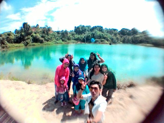 At sungai bening.....beautiful colour...