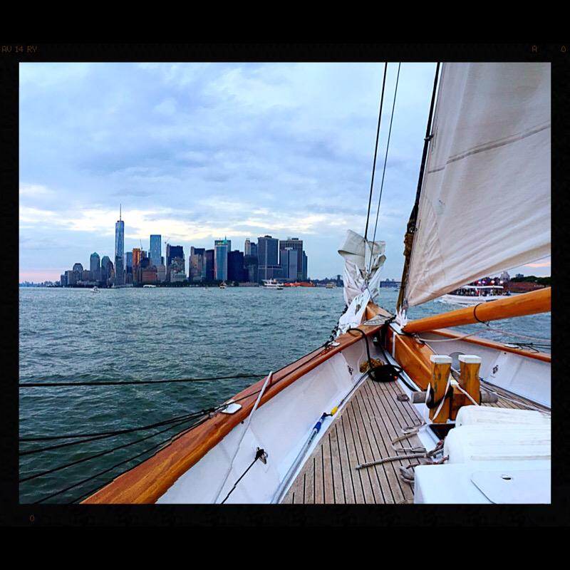 CYankala's tweet photo. Stars, Stripes and Sailing Nights. #merica #nyc #4thofJuly #americaII #sailing http://t.co/MVK2o7n8C7