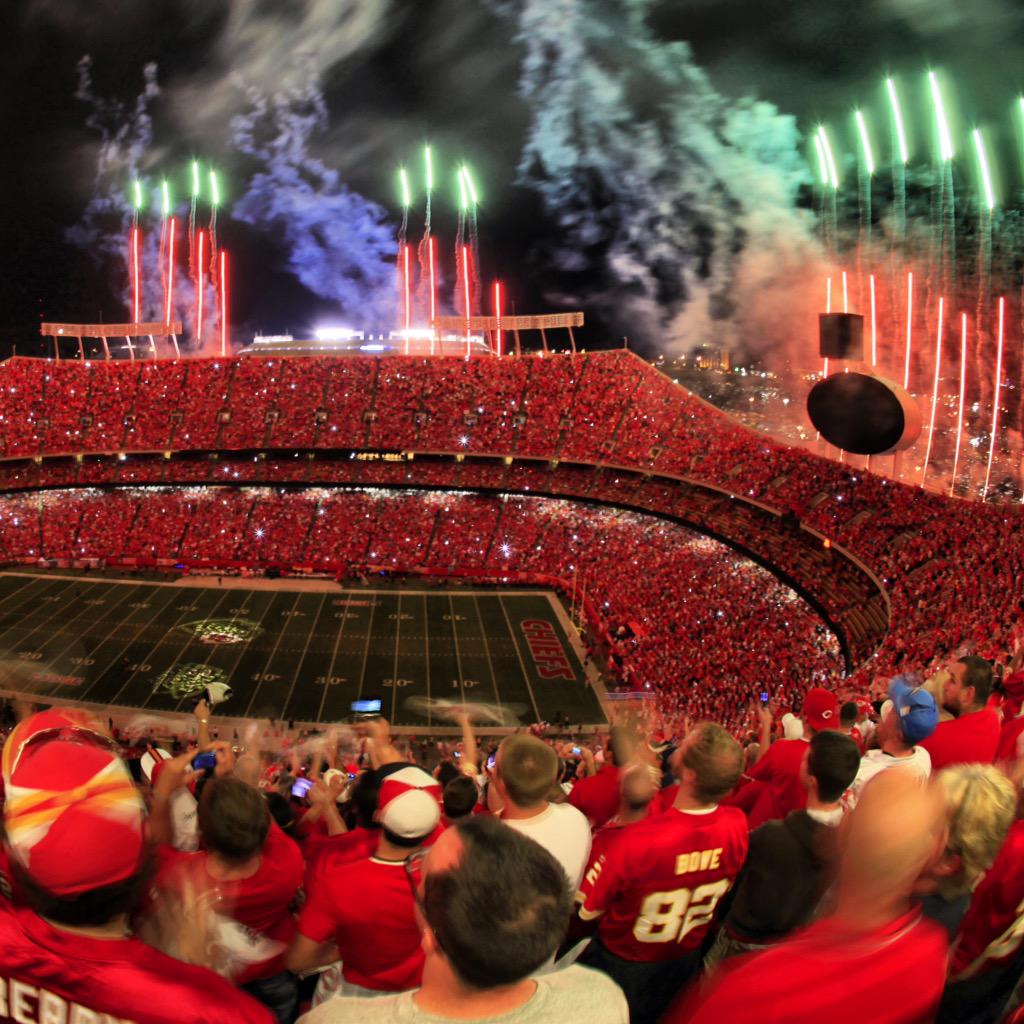NFL Network on Twitter "Avg decibel levels for 4th of July & KCChiefs