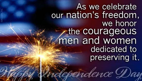 Wishing all A Happy 4th of July