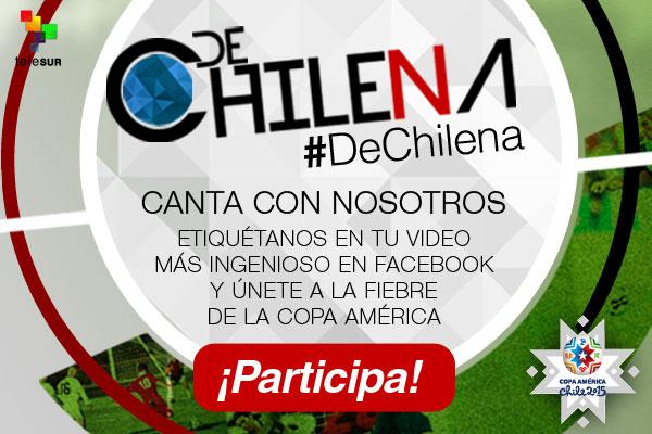 ¿Cantas como los dioses o solo en la ducha? Demuestra tus cualidades y entona #DeChilena, graba un vídeo y ¡Envíalo!