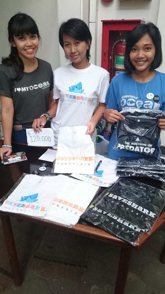 Official merchandise #savesharks <a href="/itong_hiu/">SaveSharks Indonesia</a> , The Auctions of Predators di IFI Bandung #BandungSayangHiu #savesharks